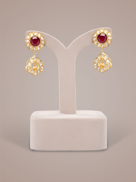 Augutsta Polki Ear Rings