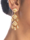 Eka Polki Long Earrings