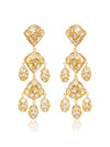 Eka Polki Long Earrings