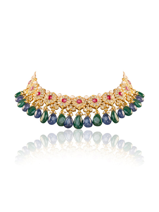 Celine Polki U Necklace