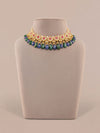 Celine & Sitara Polki U Necklace Set
