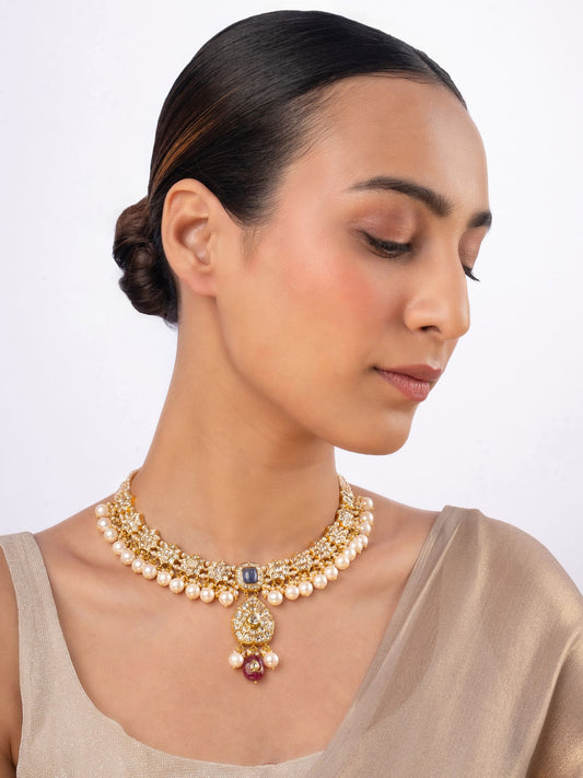 Vriti Polki U Necklace