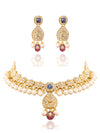 Vriti & Namara Polki U Necklace Set