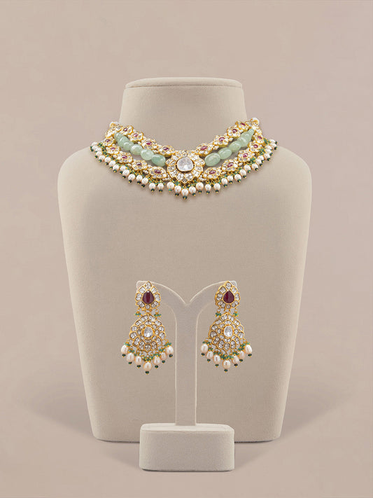 Tvesa Polki Ear Rings