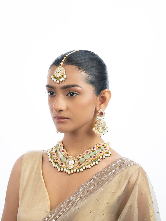 Tvesa Polki Ear Rings