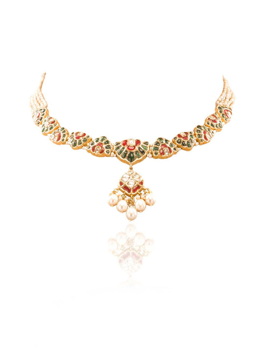 Sairaa Polki U Necklace