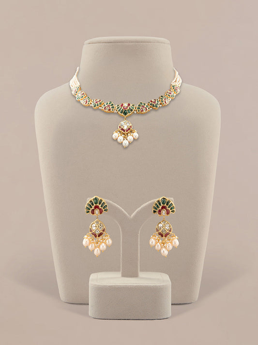 Sairaa Polki U Necklace