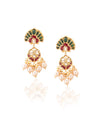 Divita Polki Long Earrings