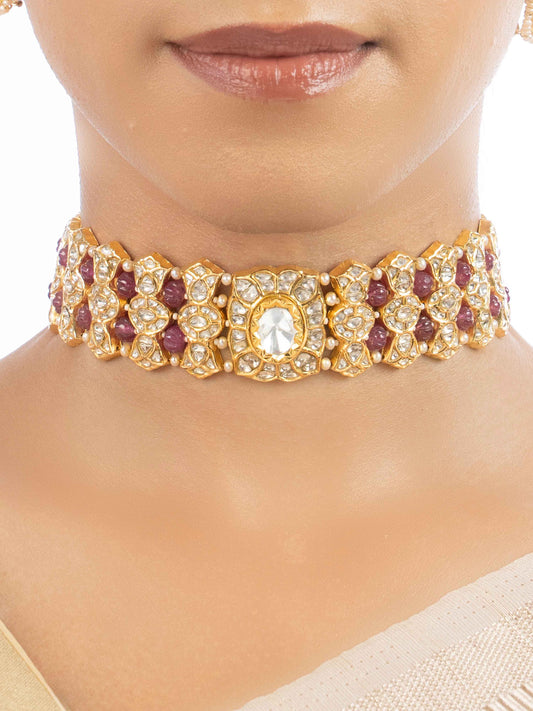 Neeravi Polki Choker