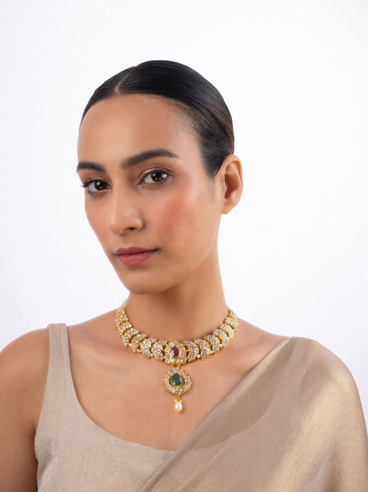 Anuri Polki U Necklace