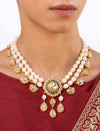 Alicia Polki U Necklace