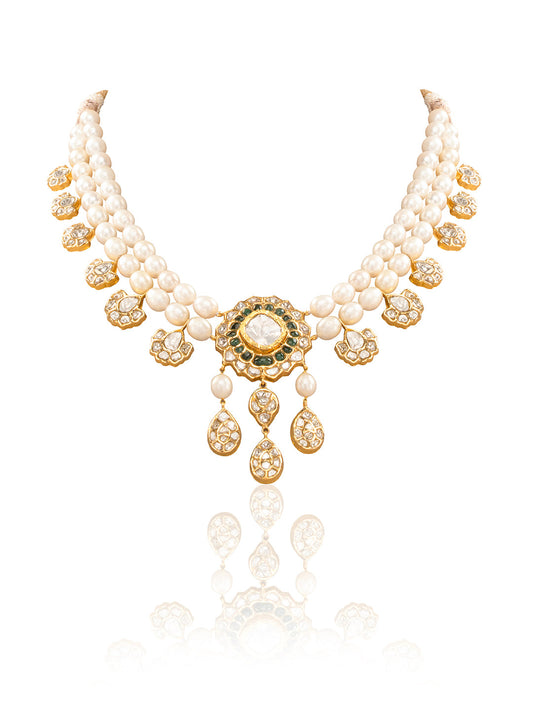 Alicia Polki U Necklace
