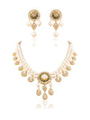 Alicia & Zolani Polki U Necklace Set