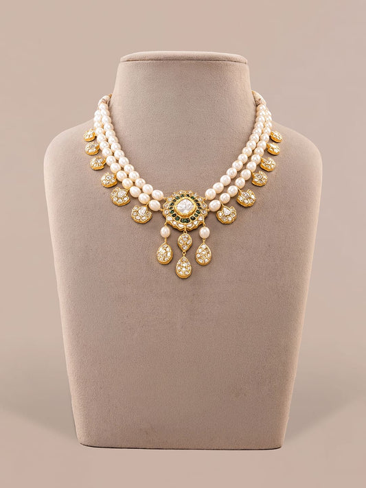 Alicia Polki U Necklace