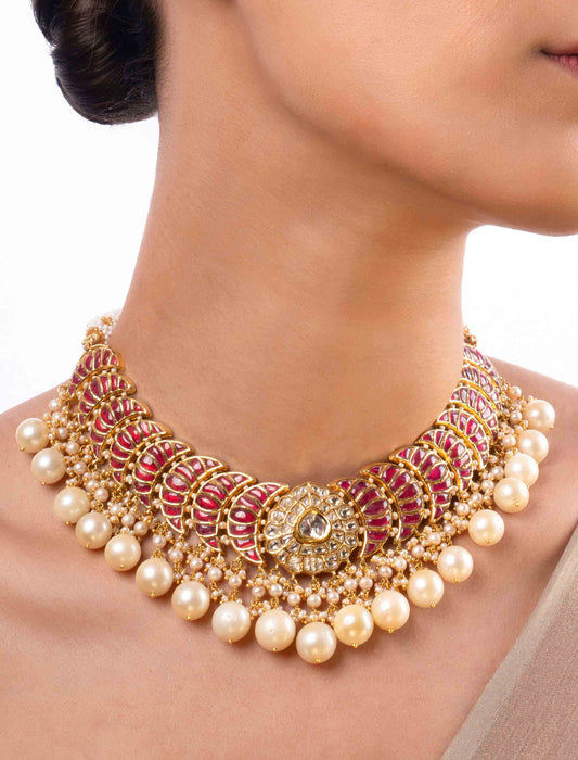 Ravira Polki U Necklace