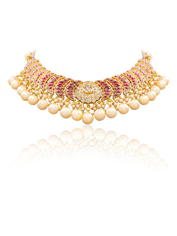 Ravira Polki U Necklace