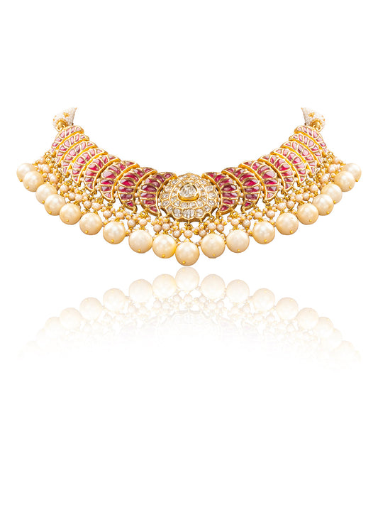 Ravira Polki U Necklace