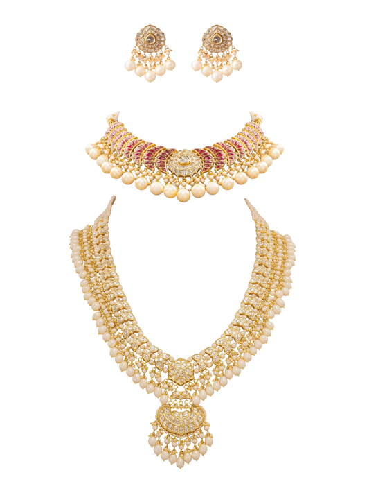 Ravira Polki Bridal Set