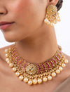 Ravira Polki U Necklace
