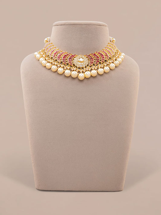 Ravira Polki U Necklace