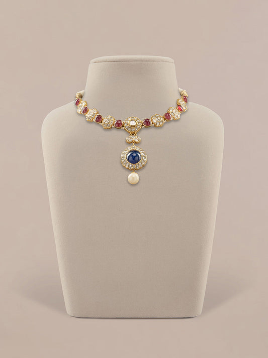 Udita Polki U Necklace
