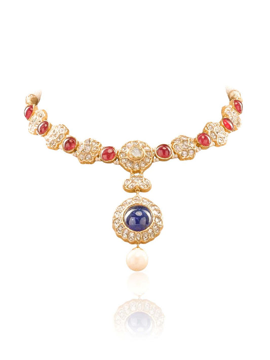 Udita Polki U Necklace