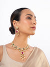 Rida Polki Long Earrings