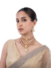 Arisha Polki Bridal Set