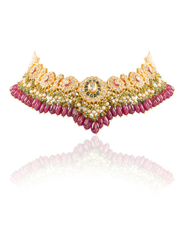 Misha Polki U Necklace