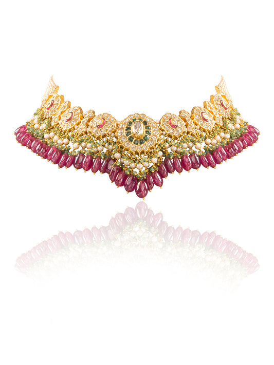 Misha Polki U Necklace