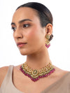 Misha & Noura Polki U Necklace Set