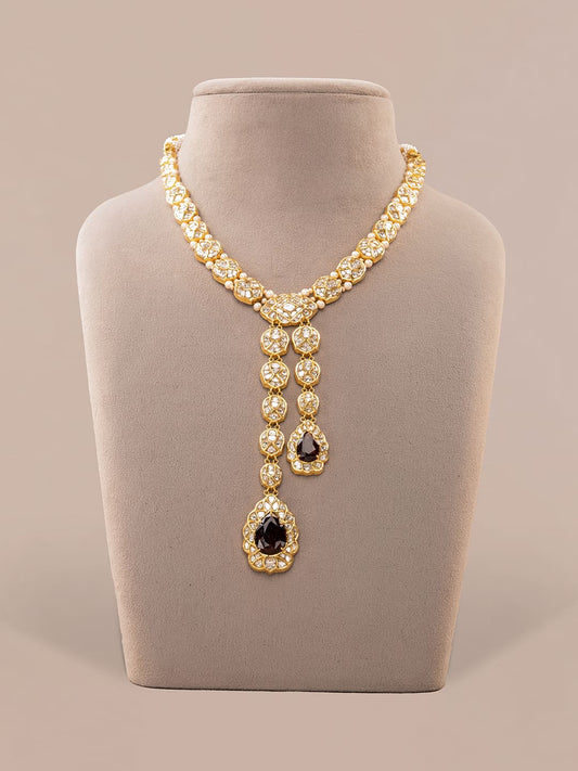 Hridya Polki Long Necklace
