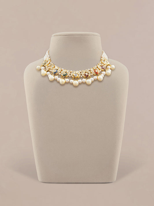 Ikiya Polki U Necklace
