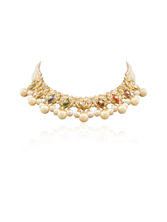 Ikiya Polki U Necklace