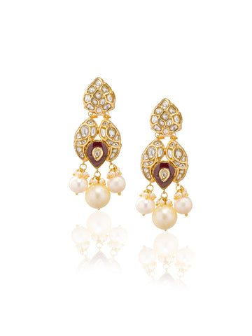 Solyn Polki Ear Rings