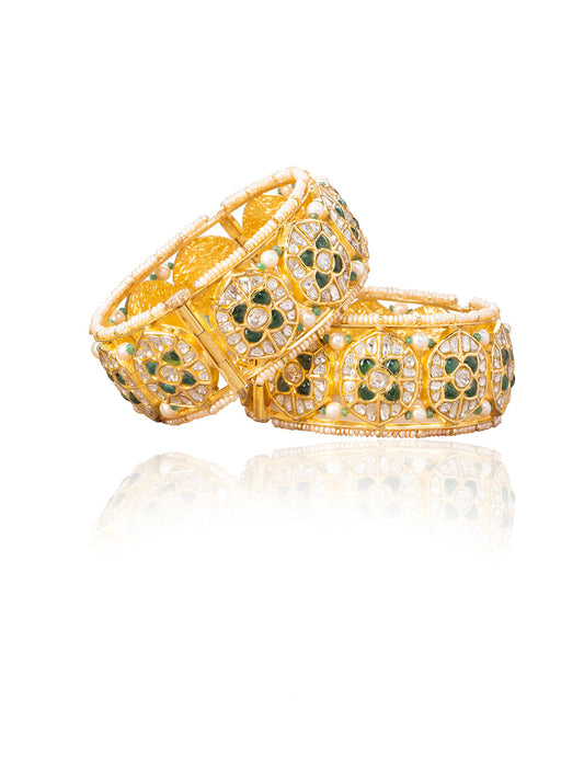 Baluva Polki Bangle