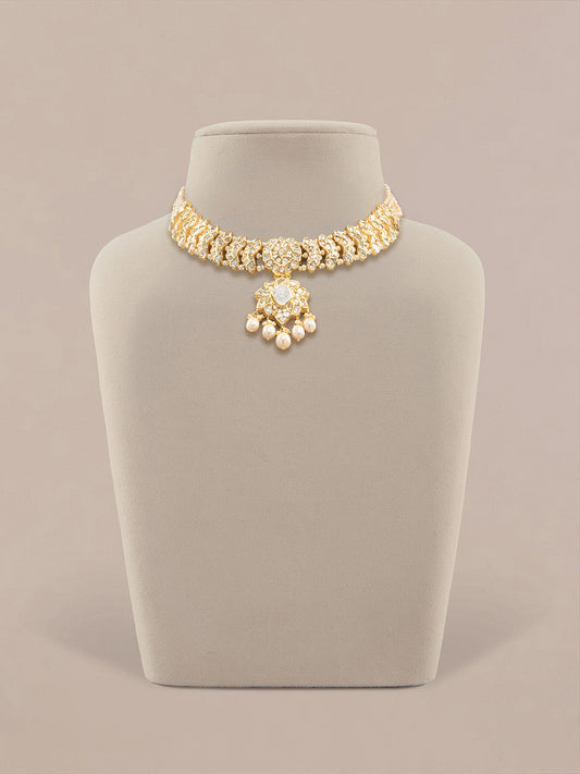 Shaili Polki U Necklace
