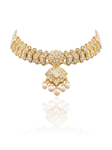 Shaili Polki U Necklace