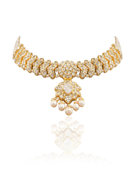 Shaili Polki U Necklace