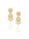 Jivana Polki Long Earrings