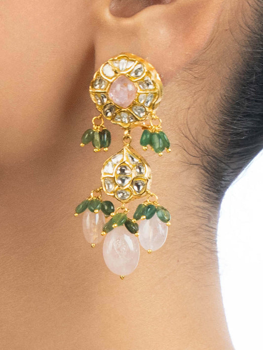Nova Polki Ear Rings