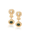 Zaina Polki Long Earrings