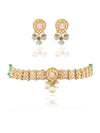 Raasya & Evany Polki Choker Set