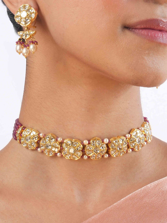 Taveen & Tessa Polki Choker Set