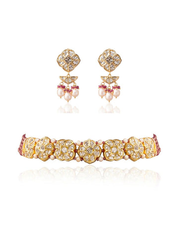 Taveen & Tessa Polki Choker Set