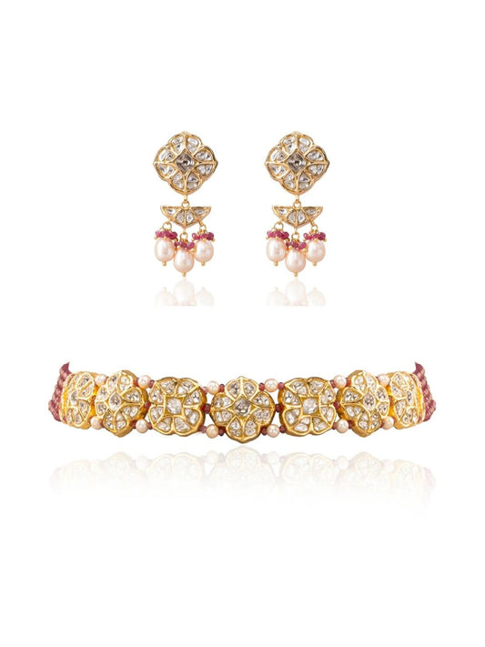 Taveen & Tessa Polki Choker Set