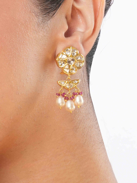 Tessa Polki Ear Rings