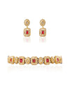 Ikara & Chitra Polki Choker Set