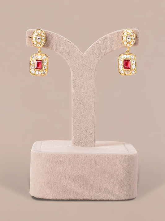 Chitra Polki Ear Rings