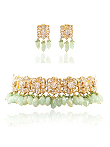 Celia & Aaryana Polki Choker Set